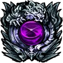 Purple Crystal Badge - PNG Images