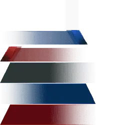 Abstract Geometric Shape - gradient - lines - No Background PNG