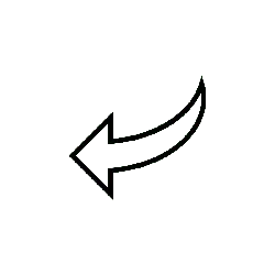 Rotate Left Arrow - graphic - Lossless PNG