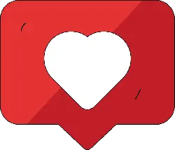 Like Icon - social media - Transparent Layer PNG