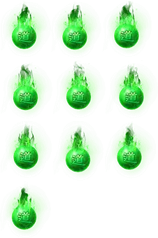 Green Fire Icon - icon - Lossless PNG