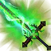 Green Staff of Magic - magic - Transparent Layer PNG
