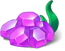 Purple Crystal Flower - nature - Lossless PNG