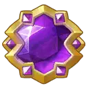 Purple Gemstone - shining - decorative - No Watermark PNG