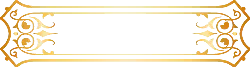 Gold Pattern Frame - frame - No Background PNG