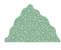 Green Dotted Triangle - triangle - Transparent Background PNG