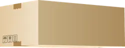 Cardboard Box - package box - protect goods - No Watermark PNG