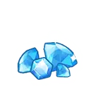 Blue Crystal Stones - shining - Free PNG