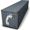 Shipping Container - Transparent Layer PNG