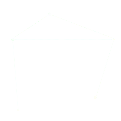 Pentagram - lines - No Background PNG