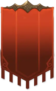 Red Shield Flag - red - No Background PNG