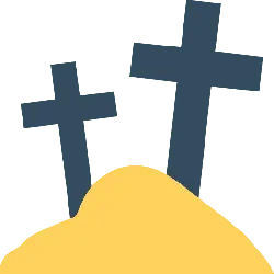 Crosses and Hill - freedom - Transparent Background PNG