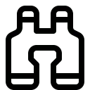 White Lines on Black Background - abstract - Free Download PNG