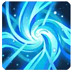 Blue Spiral - rotating - No Watermark PNG