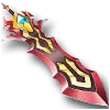 Red Sword - magic - No Background PNG