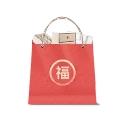 Red Shopping Bag - fortune - No Watermark PNG