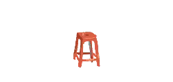 Stool - plastic - PNG