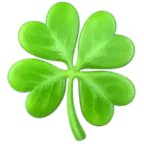 Four Leaf Clover - Transparent Background PNG - lucky