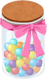 Candy Jar - gift - Transparent Layer PNG