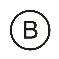 Letter B - logo - black - Free PNG