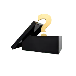 Question Mark Box - mystery - No Background PNG