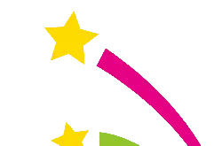 Meteor Shower - green - Transparent Background PNG