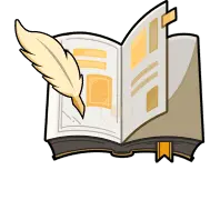 Quill Pen and Book - learning - High Resolution PNG