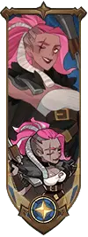Pink Witch - mage - Transparent Background PNG