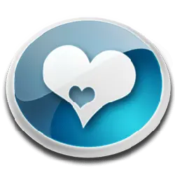 Heart Icon - heart - blue - Transparent Background PNG