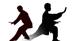 Red Silhouette Figure - action - Free Download PNG