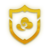 Golden Shield Logo - logo - No Background PNG