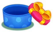 Blue Gift Box - decorations - High Resolution PNG