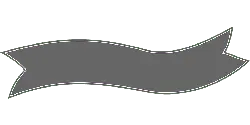 Gray Ribbon - pattern - No Background PNG