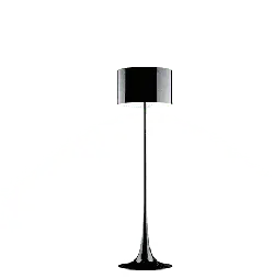 Modern Floor Lamp - metal - High Resolution PNG