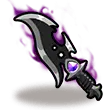 Shadow Blade - purple - Transparent Background PNG