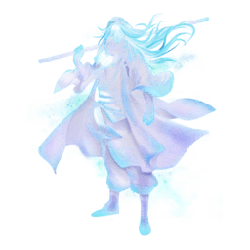 Blue Ghost Hero - hero - PNG