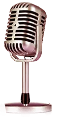 Vintage Microphone - singing - Designer's Pick PNG