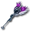 Purple Flame Wand - weapon - Transparent Layer PNG