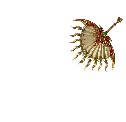 Golden Fan - b gems - PNG