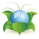 Green Plant Ball - nature - High Resolution PNG