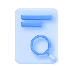 Search Icon - magnifying glass - interface - PNG Images