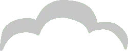 Cloud - Fast Download PNG - gray