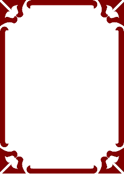 Black Background with Red Border Decorative Pattern - frame - Free PNG