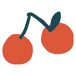 Cherry - fruit - circle - Free PNG