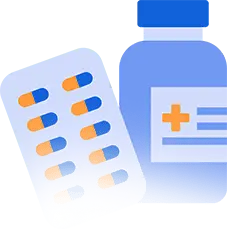 Pills and Bottle - medicine - PNG Images