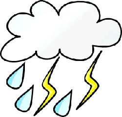 Thunderstorm Cloud - rain - weather - No Watermark PNG