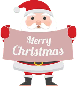 Santa Claus - happy - blessing - Lossless PNG