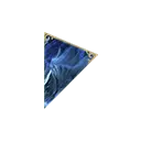 Blue Triangle Gemstone - triangle - PNG Images