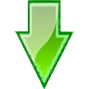 Green Arrow - indication - High Resolution PNG