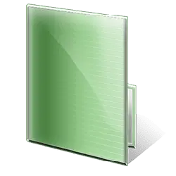 Green Folder - Designer Recommended PNG